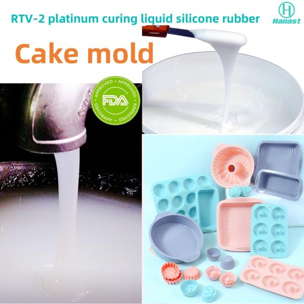 Odorless Platinum Cure Silicone Rubber Translucent Liquid Mold Raw Material