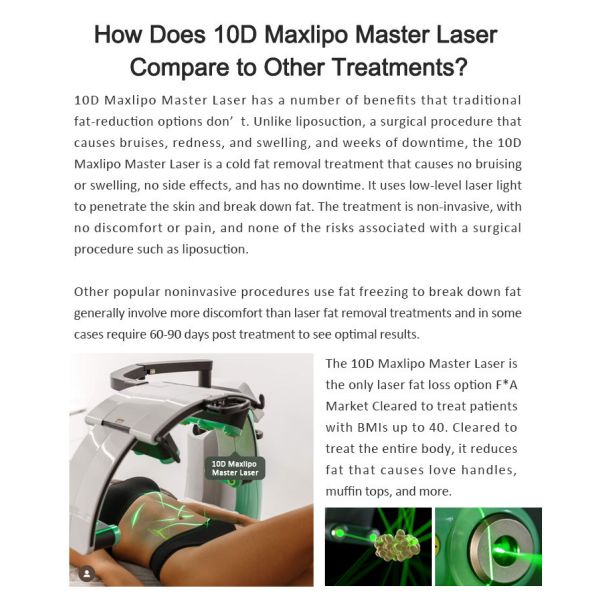 532nm 10D Fat Burning Machine , Handhold Laser Fat Removal Machine