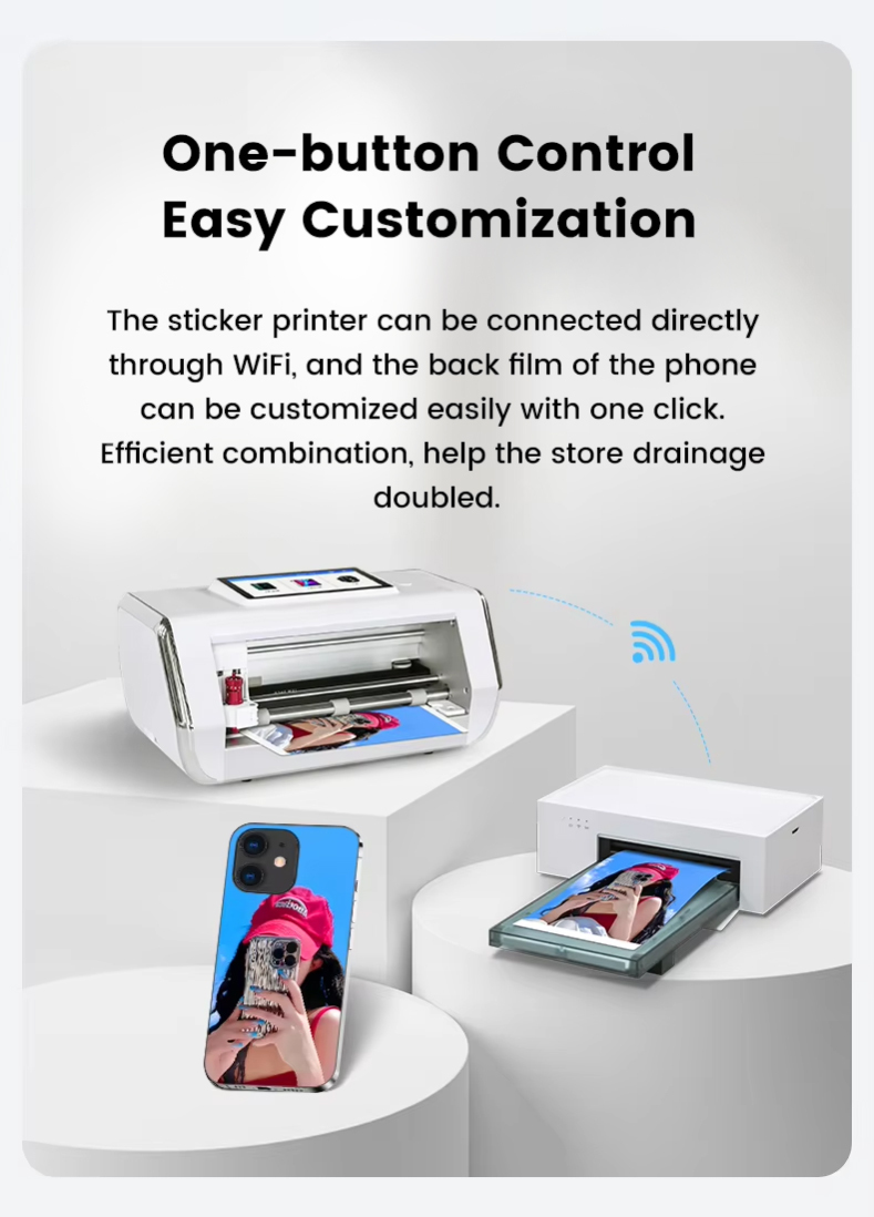 Wholesale Intelligent Mini Mobile Phone Film Cutter Plotter Unlimited TPU Hydrogel Smartphone Screen Protector Cutting Machine