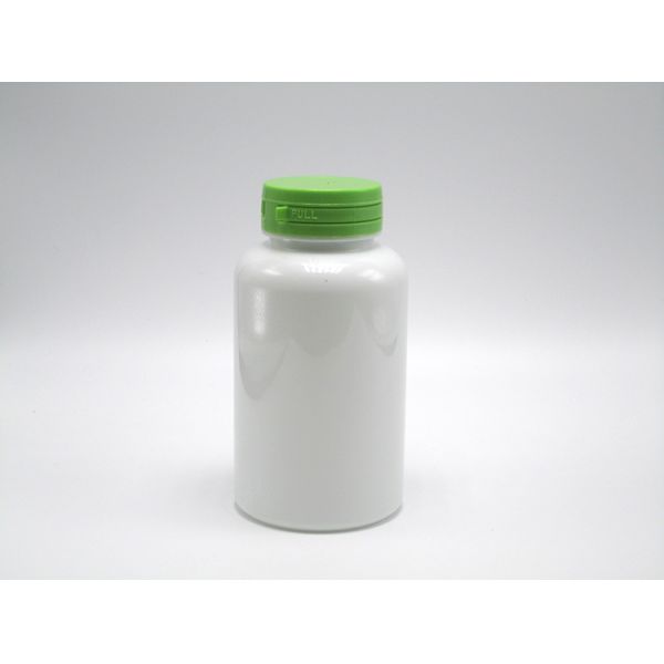 220ml PET White Round Bottle for Health Care Product Base Material PET Tear-Off Lid