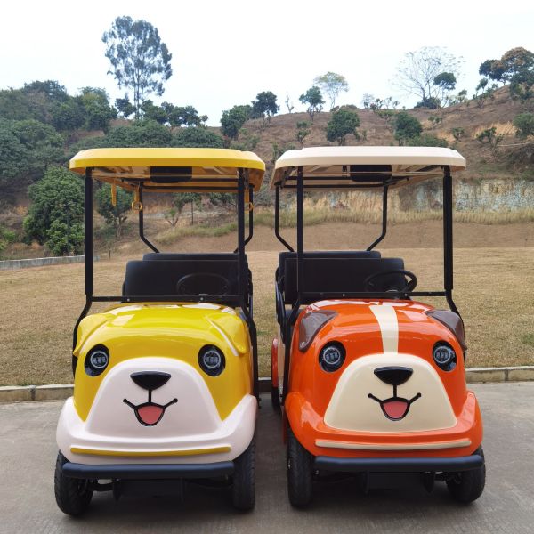 Carruaje eléctrico de dibujos animados ecológico con batería troyana de 48 V para parque de diversiones