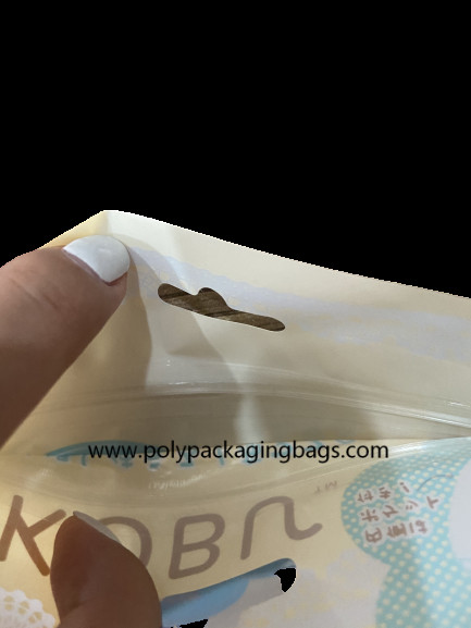 Anti Static Thickness 0.09mm CPP Ziplock Stand Up Pouch