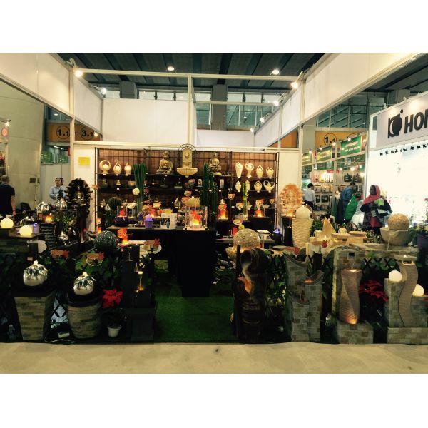 Ornament Stainless Steel Ball Water Feature