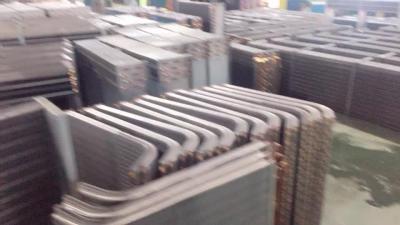 Unidade de condensação da aleta azul para a sala do congelador