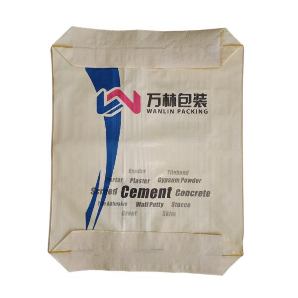 25 KG 40 KG 50 KG PP Woven Cement Sack Empty PP Valve Bag Block Bottom With Valve