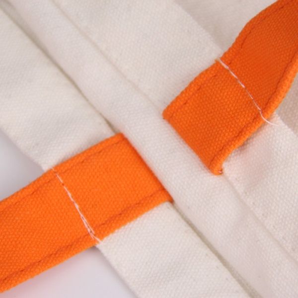 Eye-Catching Pure Cotton Foldable Online Shopping Tote Bag Canvas bags