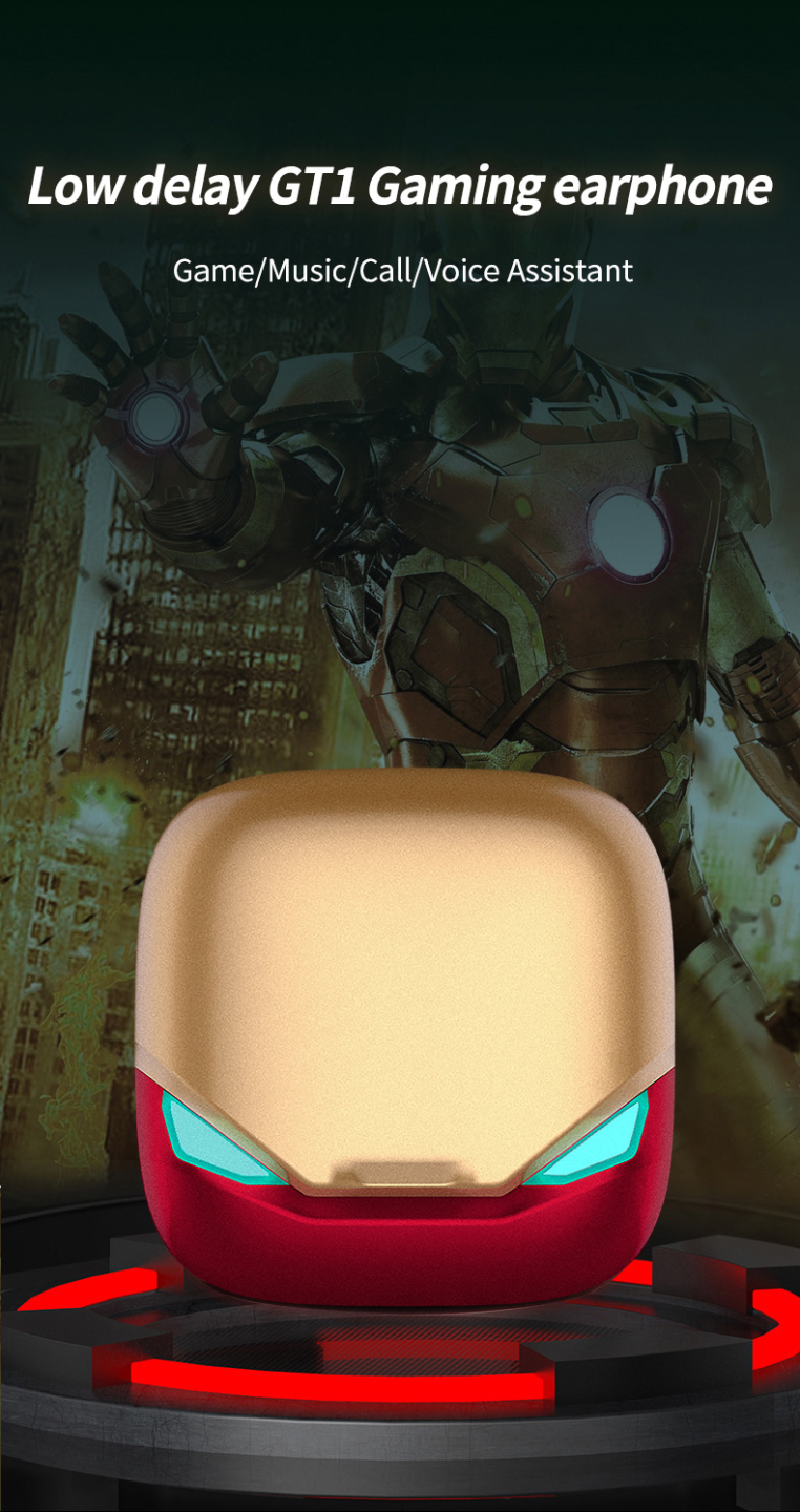 ABS True Wireless Stereo Gaming Headset In Ear Earphone RoHS