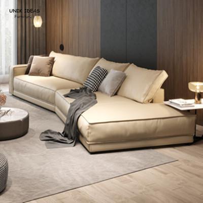 Luxo pequeno secional em forma de L de Sofa With Chaise Coach Corner do tamanho do apartamento