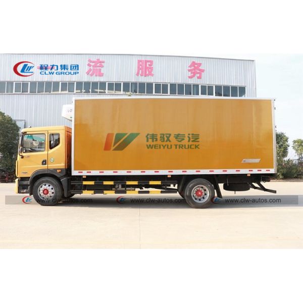 Тонны перехода Холодильника Van Тележки еды Dongfeng 10 до 15