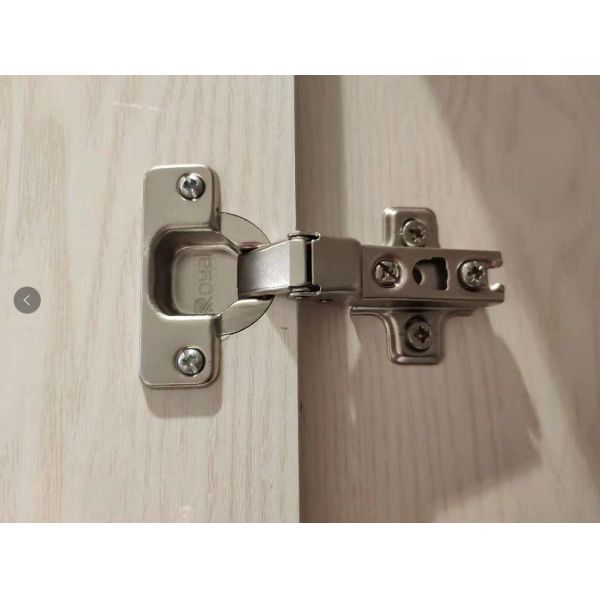 White Color European Contemporary Furniture Four Door Opening Wardrobe With Two Drawers