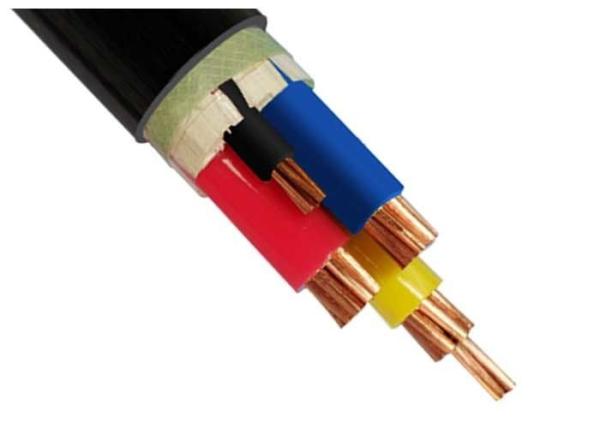 Cable de alimentación con aislamiento de PVC de tamaño variable, con aislamiento del núcleo de compuesto de PVC y pantalla de conductor de alambre de cobre
