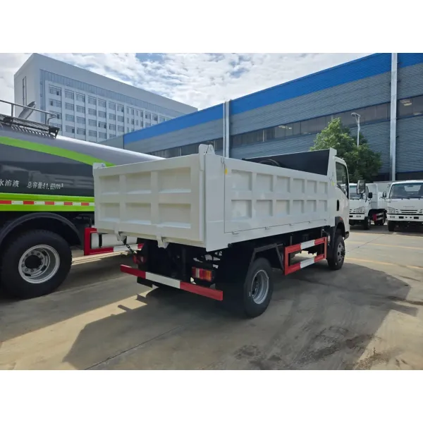 Reliable Haowo 4WD Dump Truck with 5t Loading Power