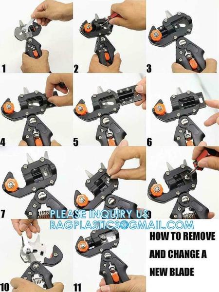 Shears Boxes, Garden Grafting Machine Seedling Tool Fruit Tree Grafting Knife Garden Technology Artifact Tools Kit