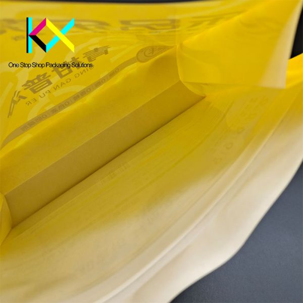 Heat Seal Waterproof Tea Powder Packing Pouch 140um Thickness customization