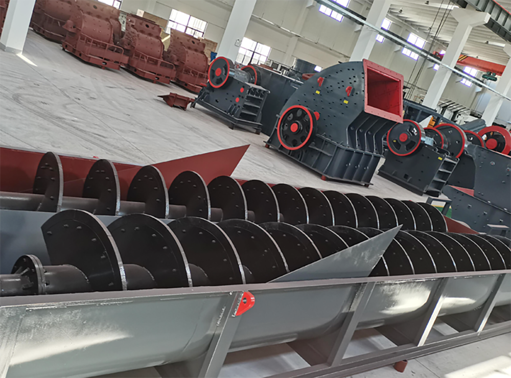 custom Efficiency Silica Sand Washer Spiral Sand Washing Plant River Sand Screw Wash Machine auger screw Conveyor Customize