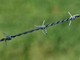 Противоскалочная горячепоташенная оцинкованная колючая проволока для фермы Зимбабве Длина на рулон