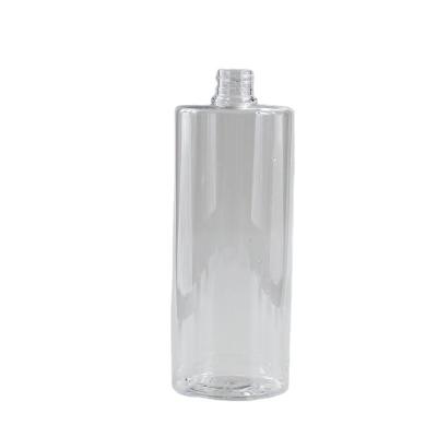 OEM/ODM 1000ml PETG Flat Shoulder Round Shampoo Body Wash Flask com Press Pump