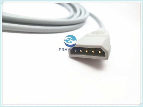 AAMI IBP Cable  Compatible With All Branded BP Monitors 2.7m 6-Pin Connector