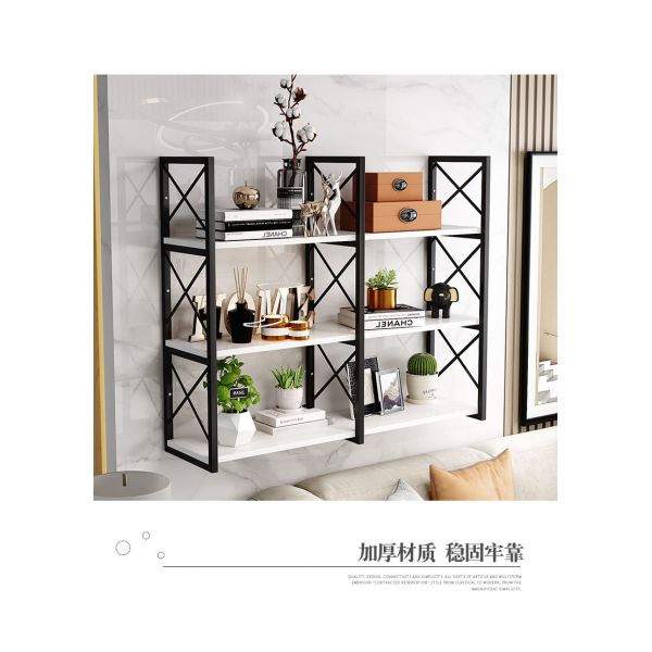 Modular Nordic Wooden Wall Shelf Mount Floating Shelves for Home Decoration