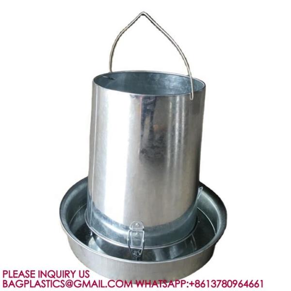 Chicken Feeder Galvanized Chicken Feeder POULTRY FARM Poultry Husbandry Steel Equipment