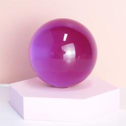 Factory wholesale Customized resin decoration clear acrylic balls colored decorative ball  transparent acrylic toy balls