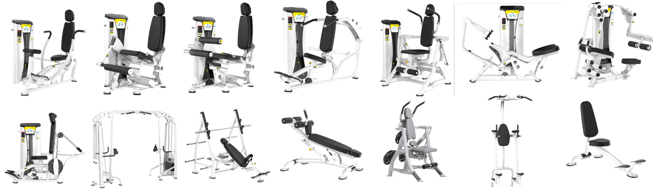 Utility Bench powder coating exercise equipment