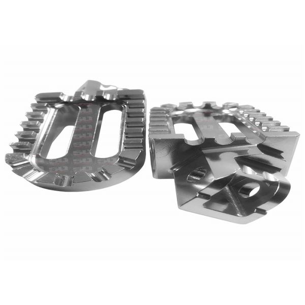 Caliber Racing Oversized Titanium Parts Honda Motor Titanium Foot Pegs Fits