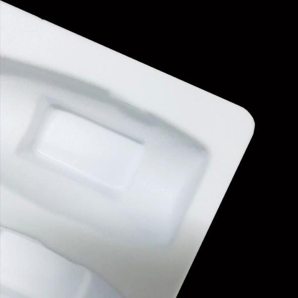 Caixa de PVC branco personalizada MOQ 10000 PCs para embalagem personalizada de conjunto de cuidados com a pele