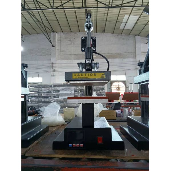 Manual Shaking Head 15x15cm Heat Press Machine Garment Logo Small Marking Transfer Equipment