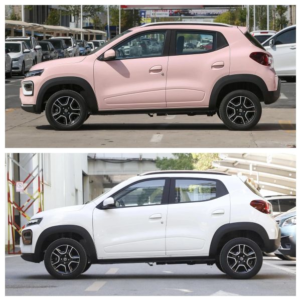 2023 DONGFENG NANO BOX 4 Wheel Smart 4 Seat Electric Car 201km топливо 100% электрический розовый