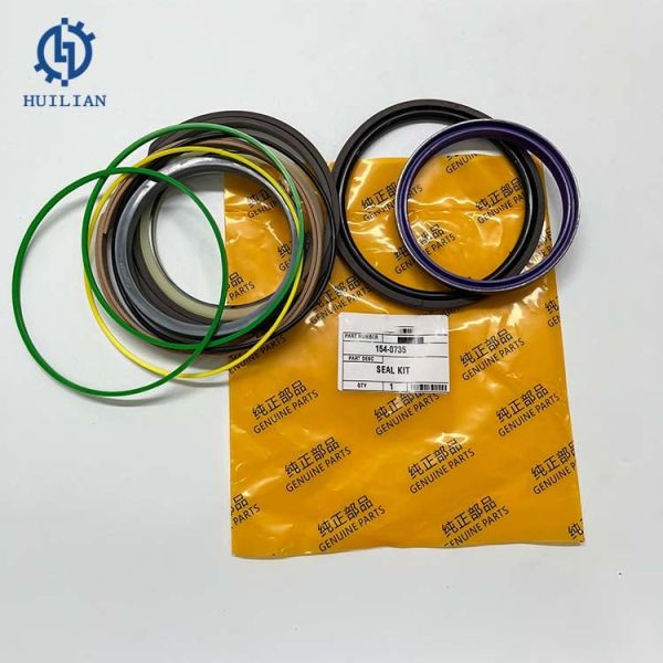 Excavator rpilar 456-0199 231-6844 Hydraulic Cylinder Oil Seal 154-0735 154-0757 154-0748 Boom Cylinder Seal Kit Repair Seal