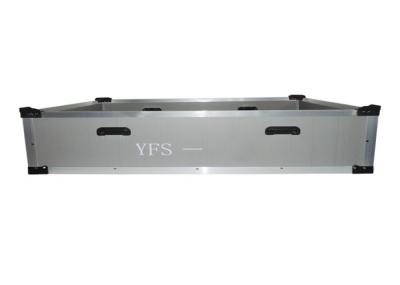 Metal Frame Custom Corrugated Plastic Boxes For Instrument Packing