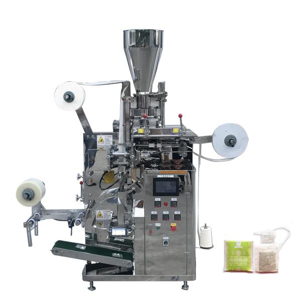 PLC Control System Tea Bag Packing Machine With 304 Stainless Steel Body