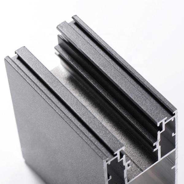 0.4mm H Channel Aluminum Extrusion For Windows Wardrobe Door