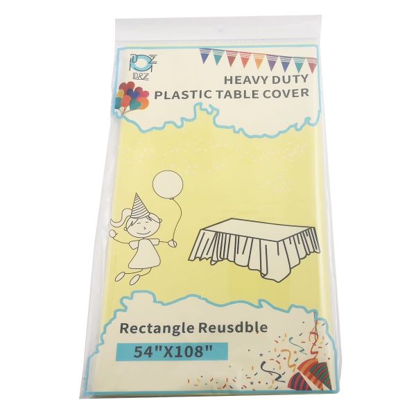 Biodegradable Corn Starch Household Hotel Tablecloths Disposable Table Cover, Birthday, Party, Christmas