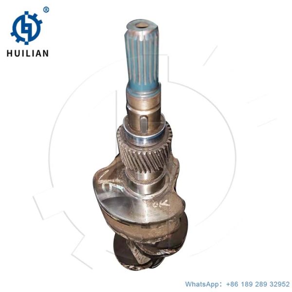 Коленчатый вал двигателя D1503 D140 D802 D722 D805 D1105 экскаватора KUBOTA для частей двигателя машинного оборудования запасных