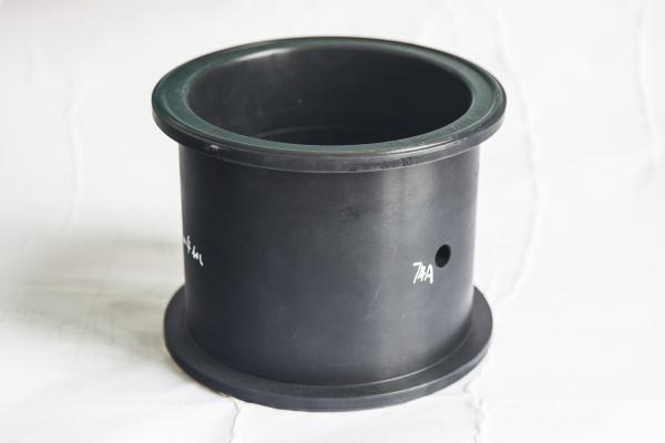Rubber NBR Valve Seat For Soft Seated / Long Body Butterfly Valve Durable