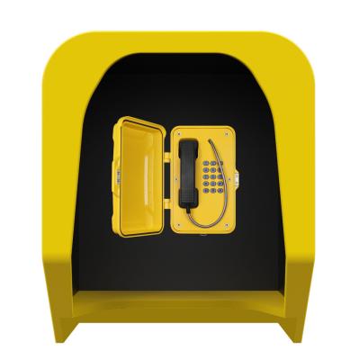 Ambo capa dentro acústica do telefone, cabine de telefone à prova de som para o escritório