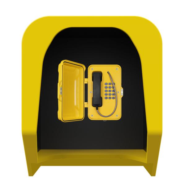 Ambo capa dentro acústica do telefone, cabine de telefone à prova de som para o escritório