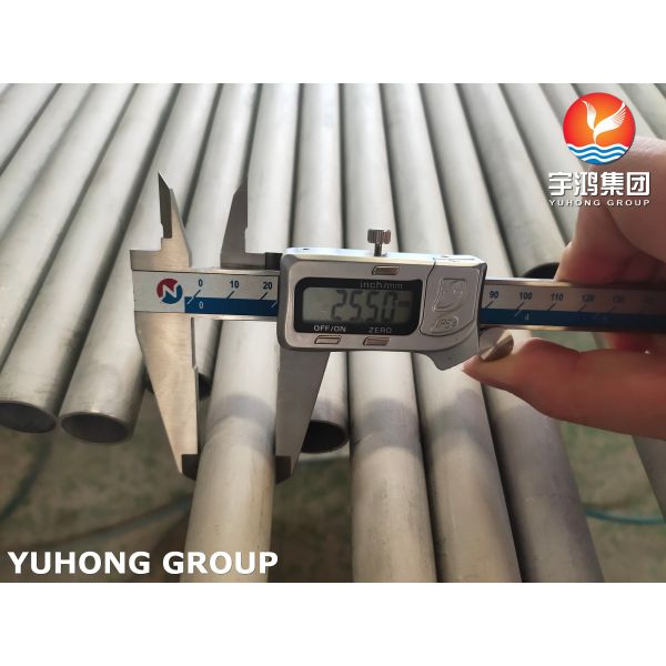 Tubo sin costura de acero inoxidable dúplex ASME SA789 S32205