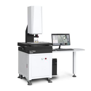 Automated Vision Measuring System with Movable Color LED Ring Light, Linear Slide Rail, and HD Camera