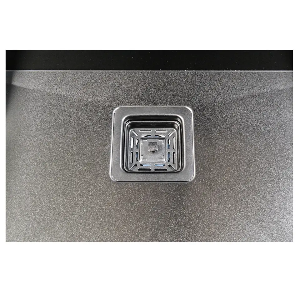 Customize Undermount Single Bowl Kitchen Sink Stainless Steel Matt Black Nano surface