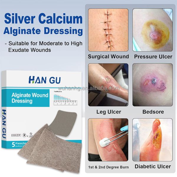 Silver Alginate Wound Dressing 4