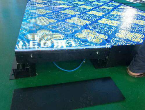 Multifunction LED Lighted Dance Floor Panels / Interactive Led Screen Dance Floor