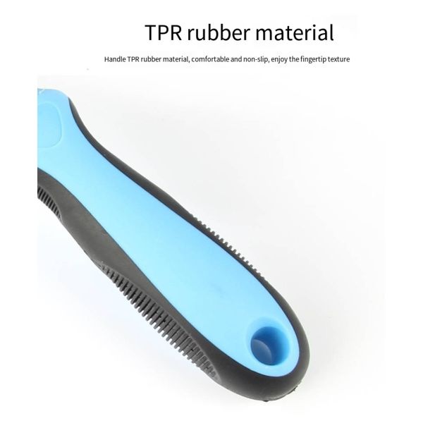 Оптовая домашняя собака двойная боковая волосатая щетка специальная уходная гребка для собак и кошек