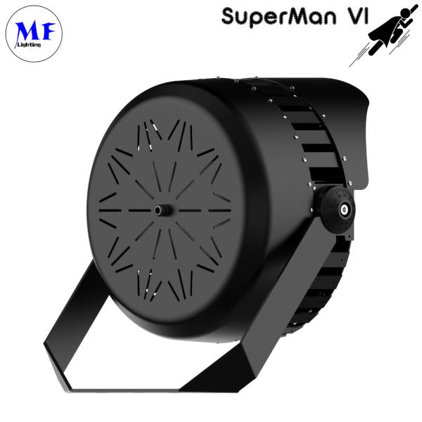 IK10 IP66 Stadium LED Flood Light haute protection contre la poussière 600W 15Deg 6000K 160LM/W Aluminium pour le terrain de golf
