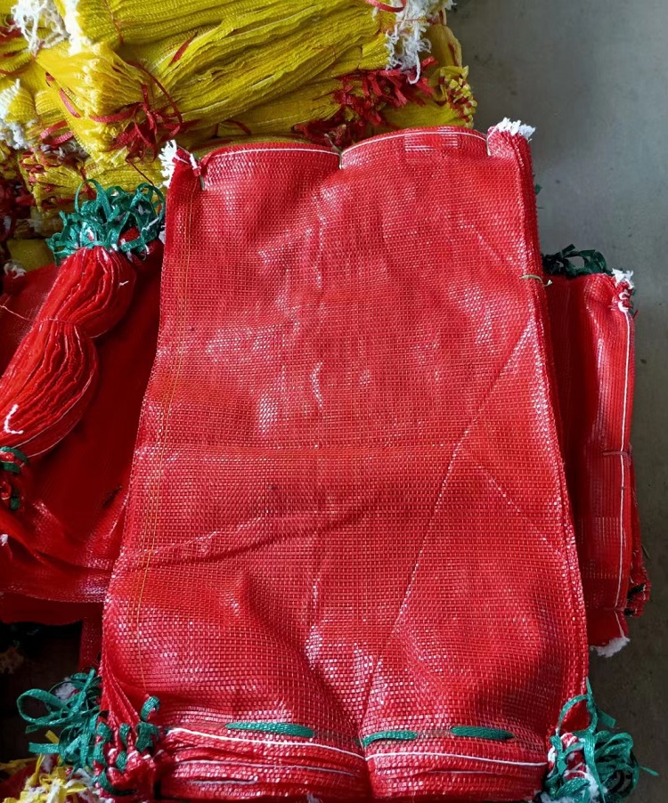 Овощи сумок плетения сетки Drawstring PP пакуя картошки лука