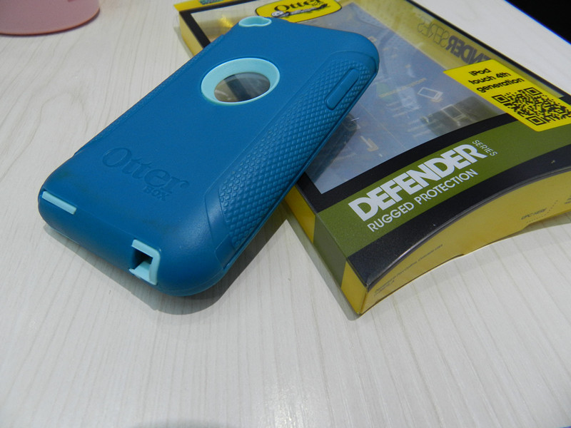 Blue Waterproof Outer Box Phone Cases Semi-permeable For IPod 4G