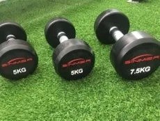Круглоглавые чугунные гантели с олимпийской штангой 25 кг 50 кг