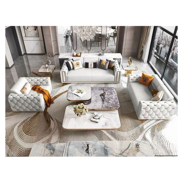 Latest New Design sofa furniture Luxury America style Europe style modern tufted design for living room Apartment